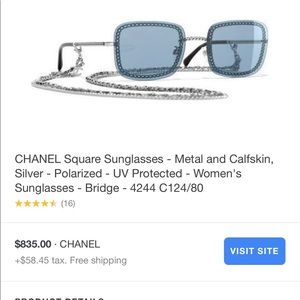 Stunning Authentic Chanel Sunglasses 🕶